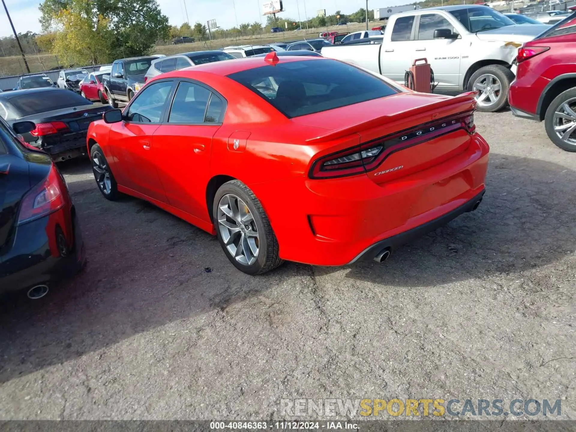 3 Фотография поврежденного автомобиля 2C3CDXHGXMH639231 DODGE CHARGER 2021