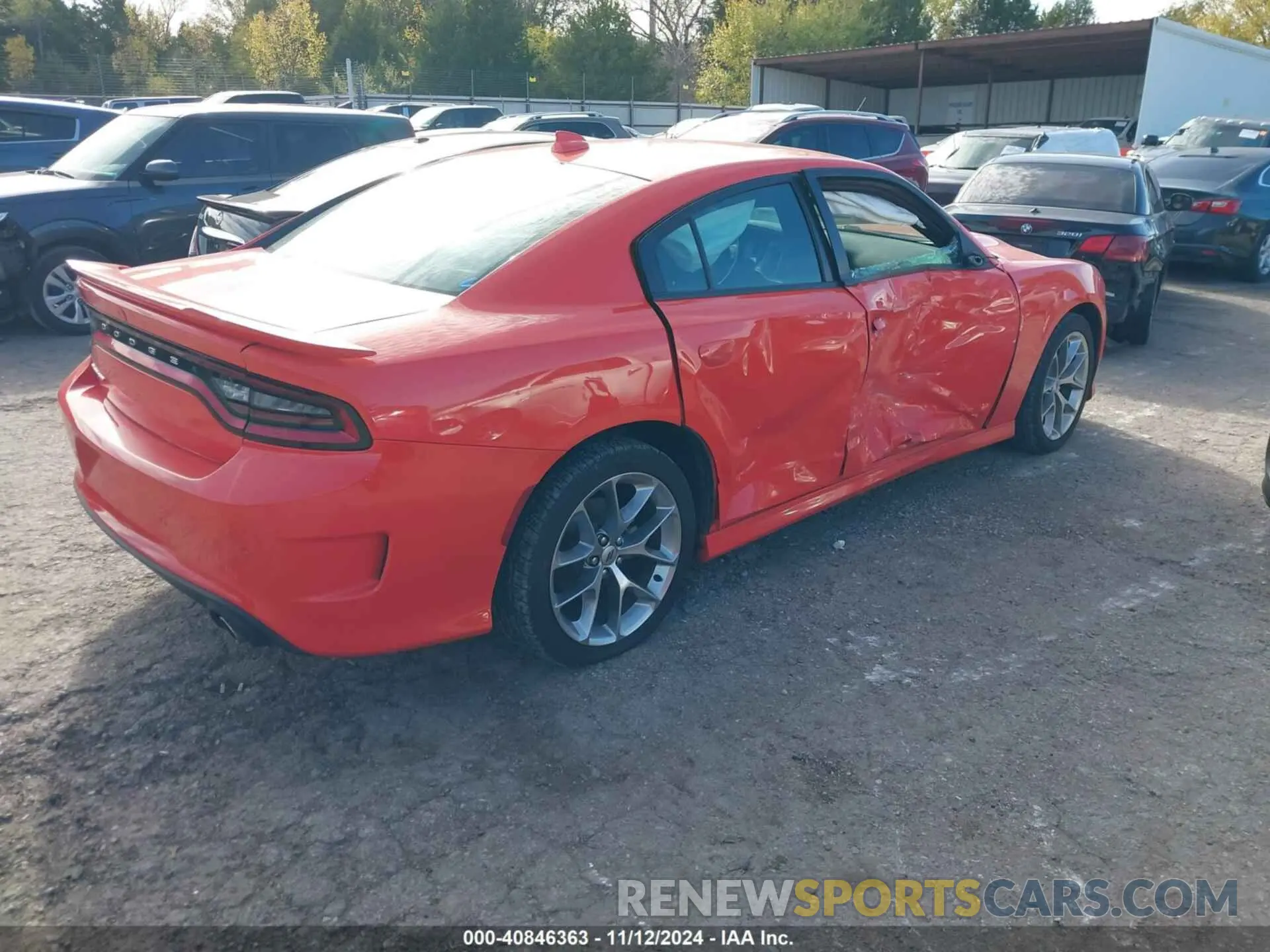 4 Фотография поврежденного автомобиля 2C3CDXHGXMH639231 DODGE CHARGER 2021