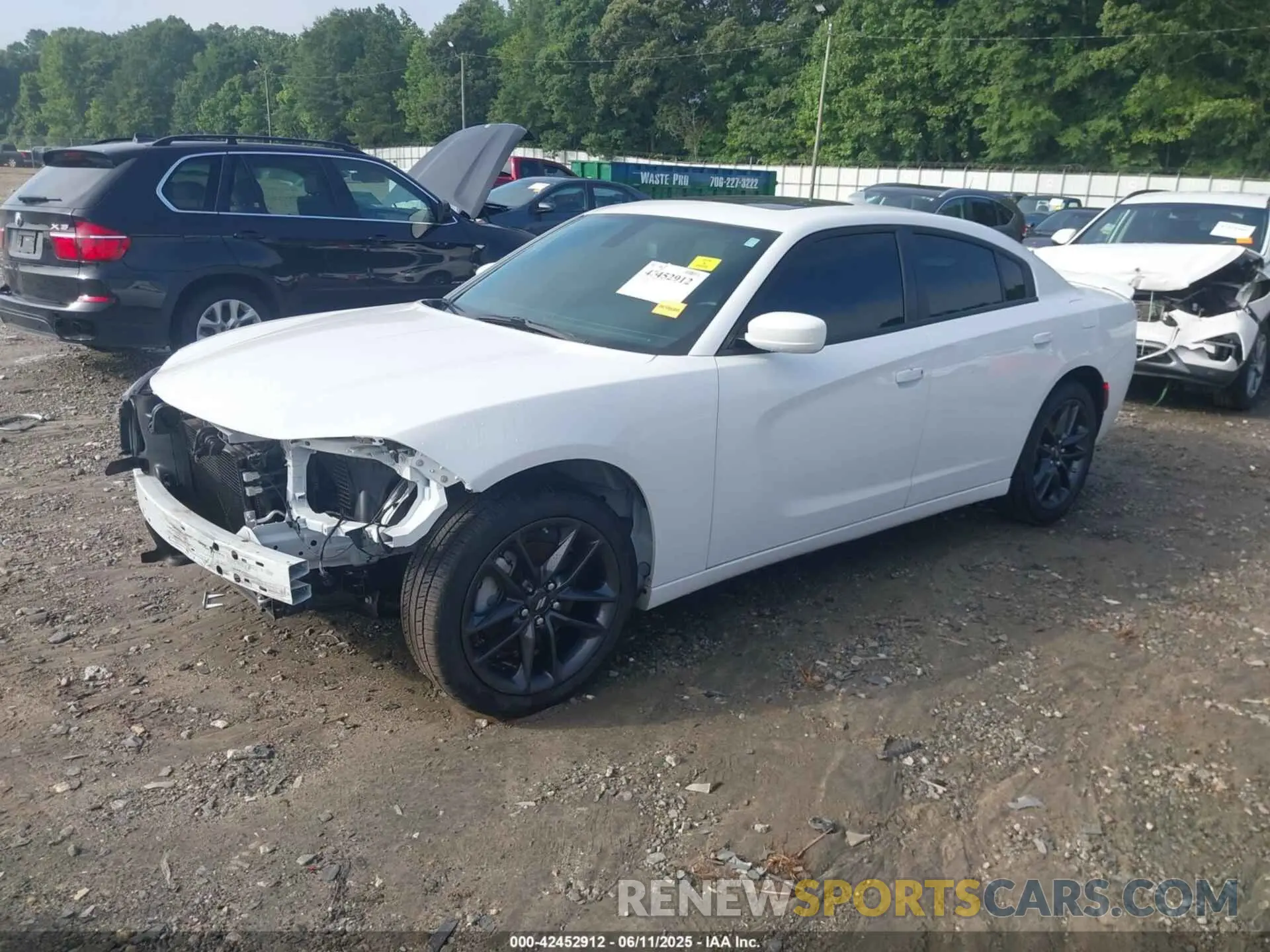 2 Photograph of a damaged car 2C3CDXJG6MH636952 DODGE CHARGER 2021