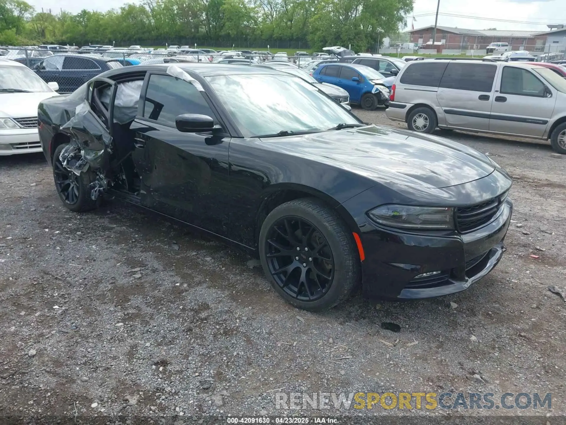1 Photograph of a damaged car 2C3CDXJG9MH515722 DODGE CHARGER 2021
