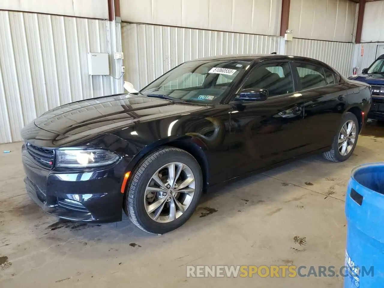1 Photograph of a damaged car 2C3CDXJG9MH559462 DODGE CHARGER 2021