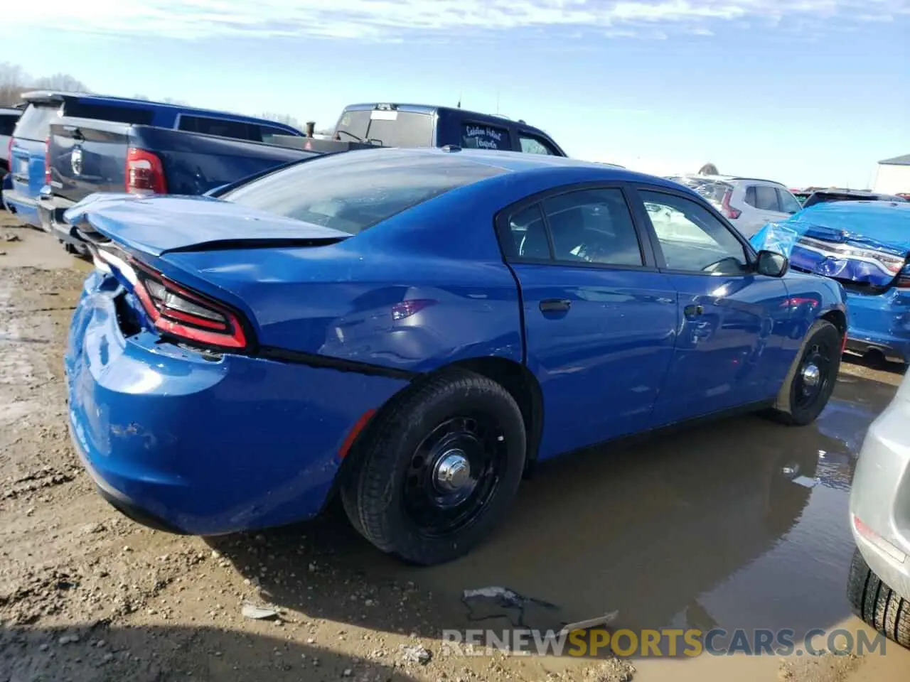 3 Фотография поврежденного автомобиля 2C3CDXKG3MH588714 DODGE CHARGER 2021