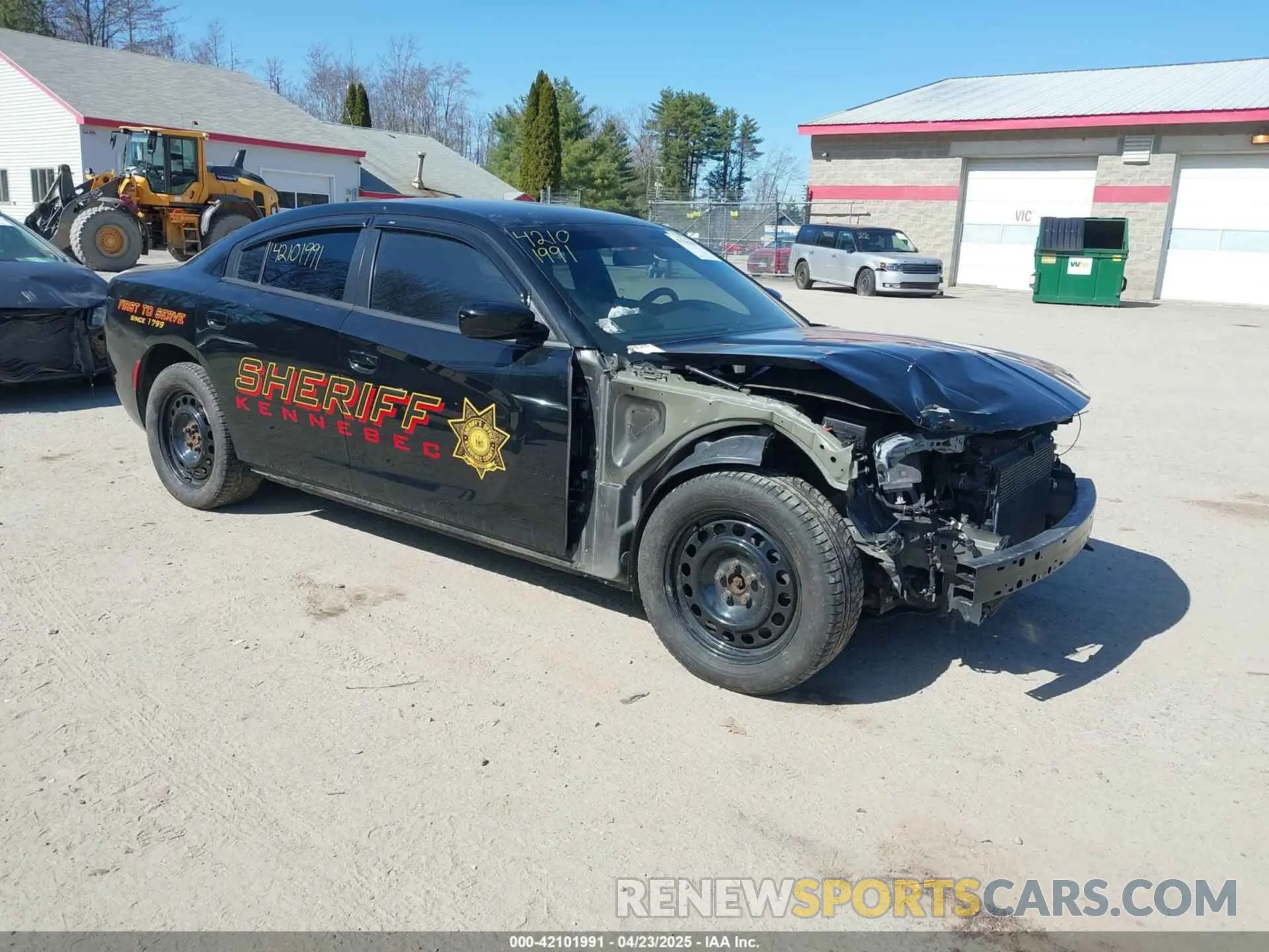 1 Photograph of a damaged car 2C3CDXKG4MH535939 DODGE CHARGER 2021
