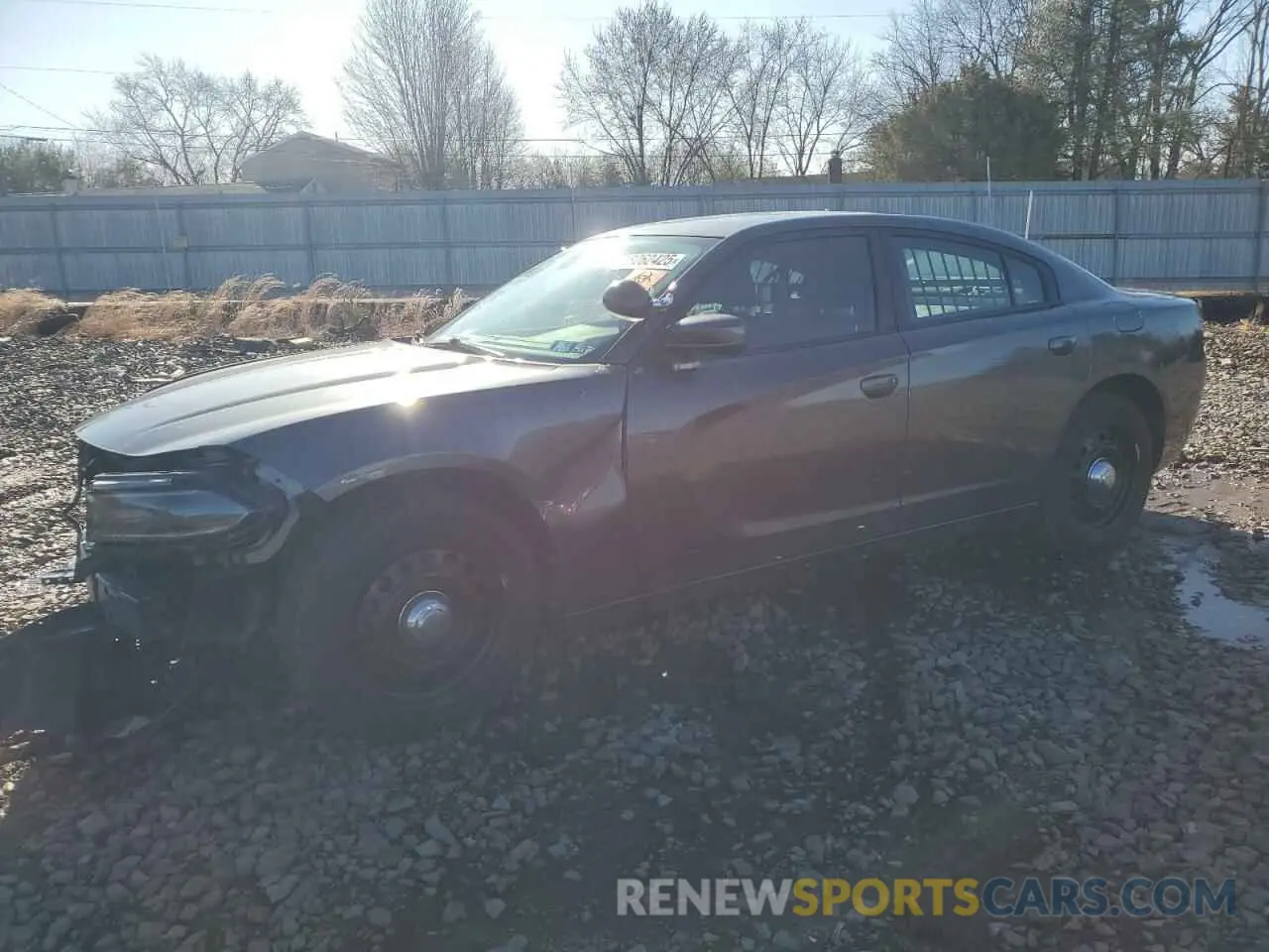 1 Photograph of a damaged car 2C3CDXKG5MH580016 DODGE CHARGER 2021