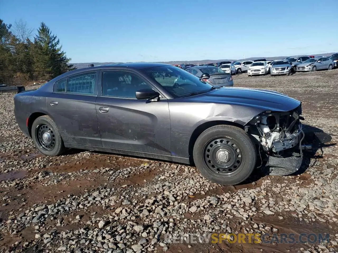 4 Photograph of a damaged car 2C3CDXKG5MH580016 DODGE CHARGER 2021