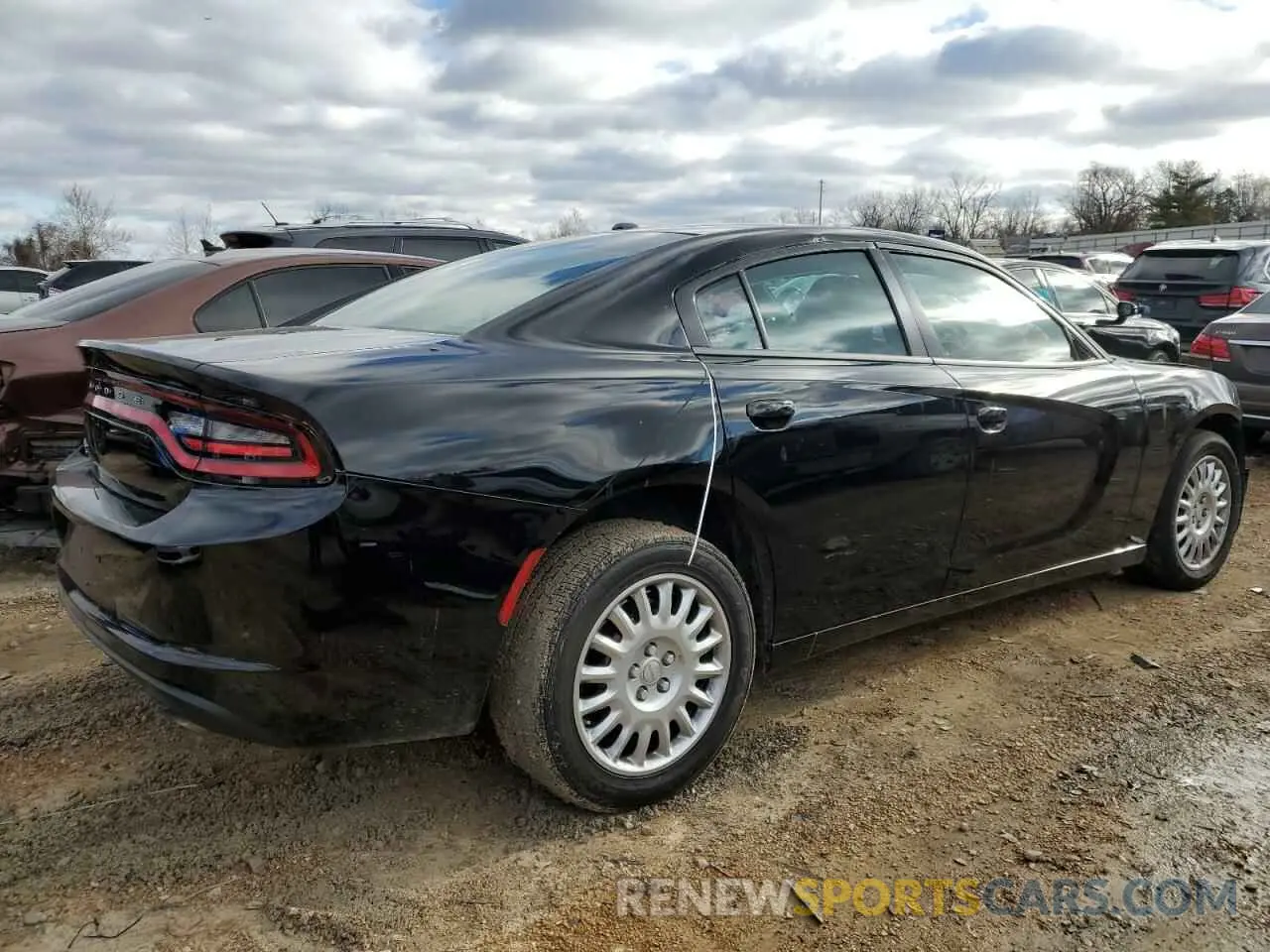 3 Photograph of a damaged car 2C3CDXKG8MH650348 DODGE CHARGER 2021