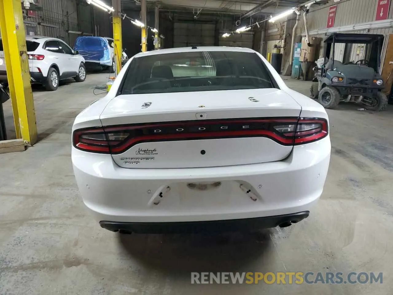 6 Фотография поврежденного автомобиля 2C3CDXKGXMH570548 DODGE CHARGER 2021