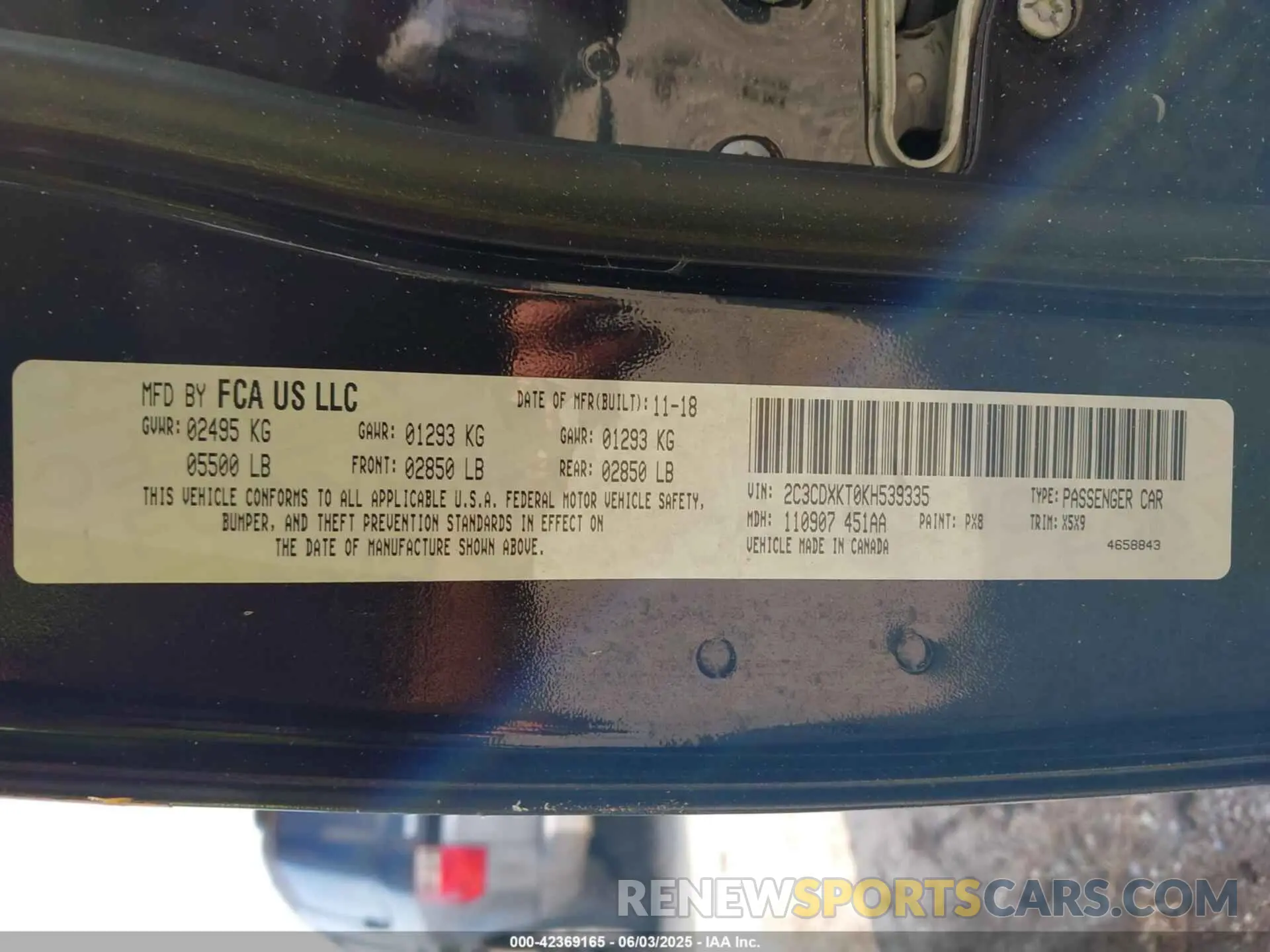 9 Photograph of a damaged car 2C3CDXAT8NH114063 DODGE CHARGER 2022