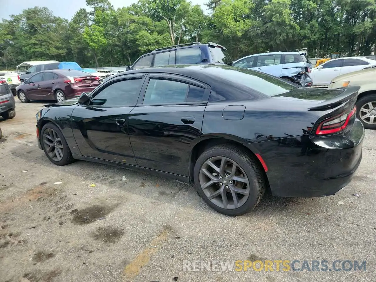 2 Photograph of a damaged car 2C3CDXBG0NH103723 DODGE CHARGER 2022