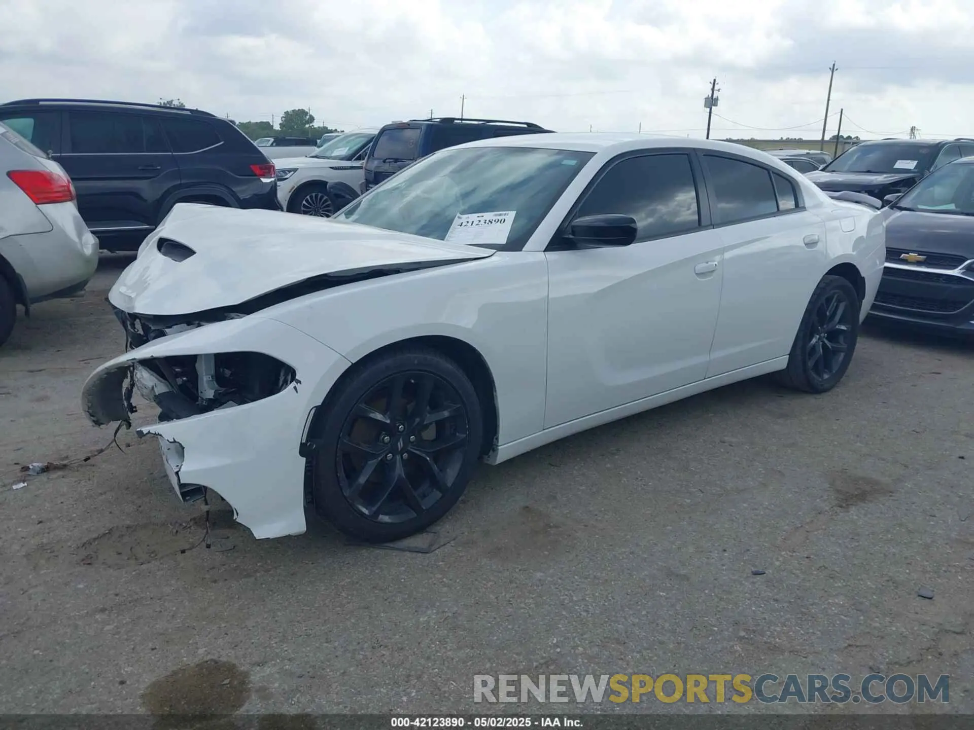 2 Фотография поврежденного автомобиля 2C3CDXBG0NH138911 DODGE CHARGER 2022