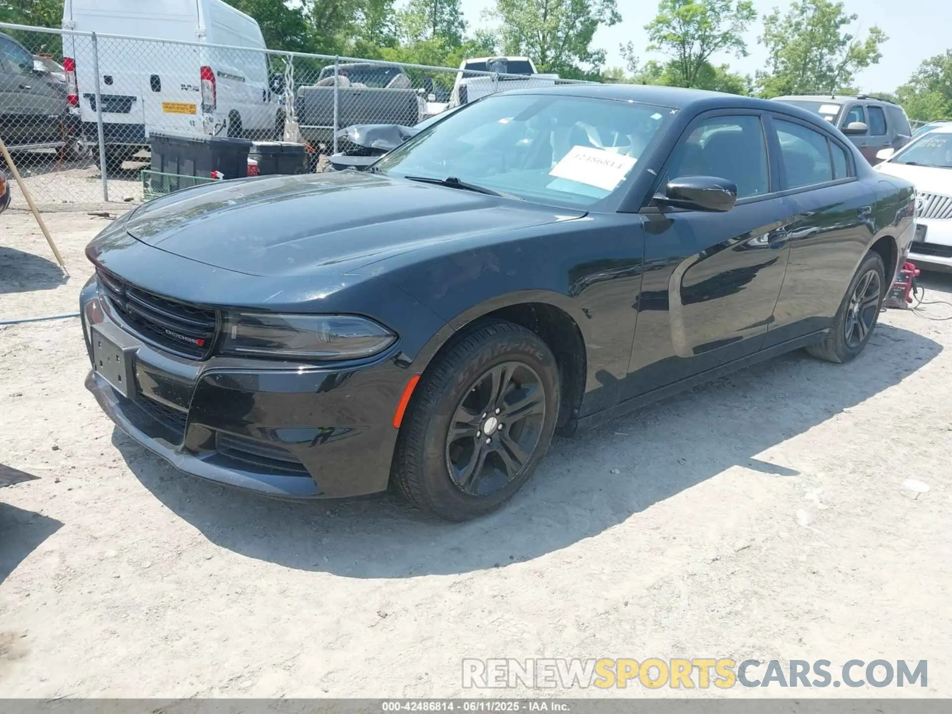2 Photograph of a damaged car 2C3CDXBG0NH212599 DODGE CHARGER 2022
