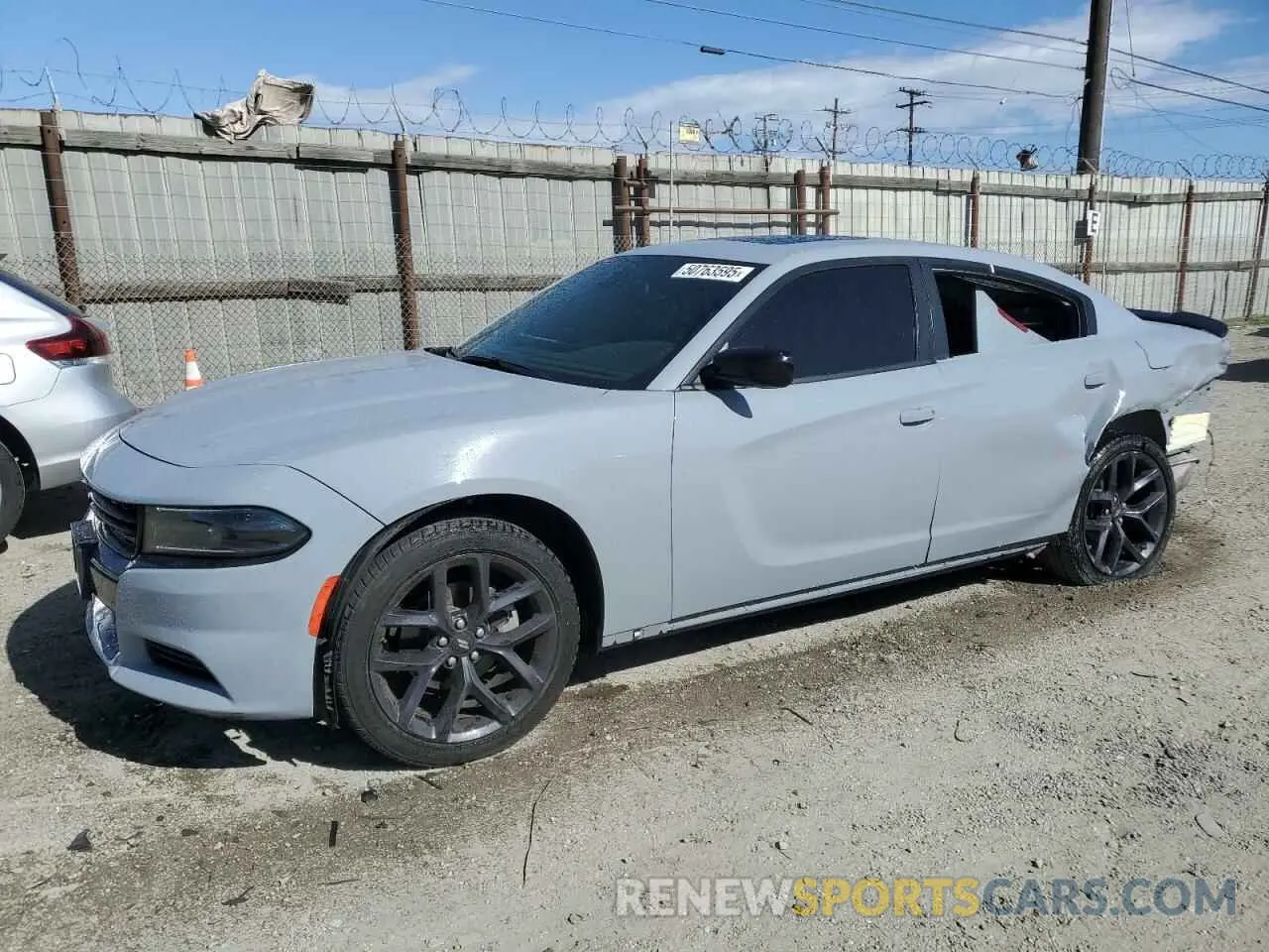 1 Photograph of a damaged car 2C3CDXBG0NH240127 DODGE CHARGER 2022