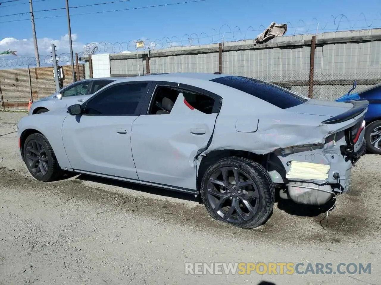 2 Photograph of a damaged car 2C3CDXBG0NH240127 DODGE CHARGER 2022