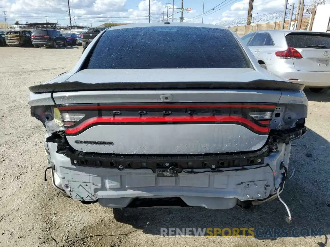 6 Photograph of a damaged car 2C3CDXBG0NH240127 DODGE CHARGER 2022