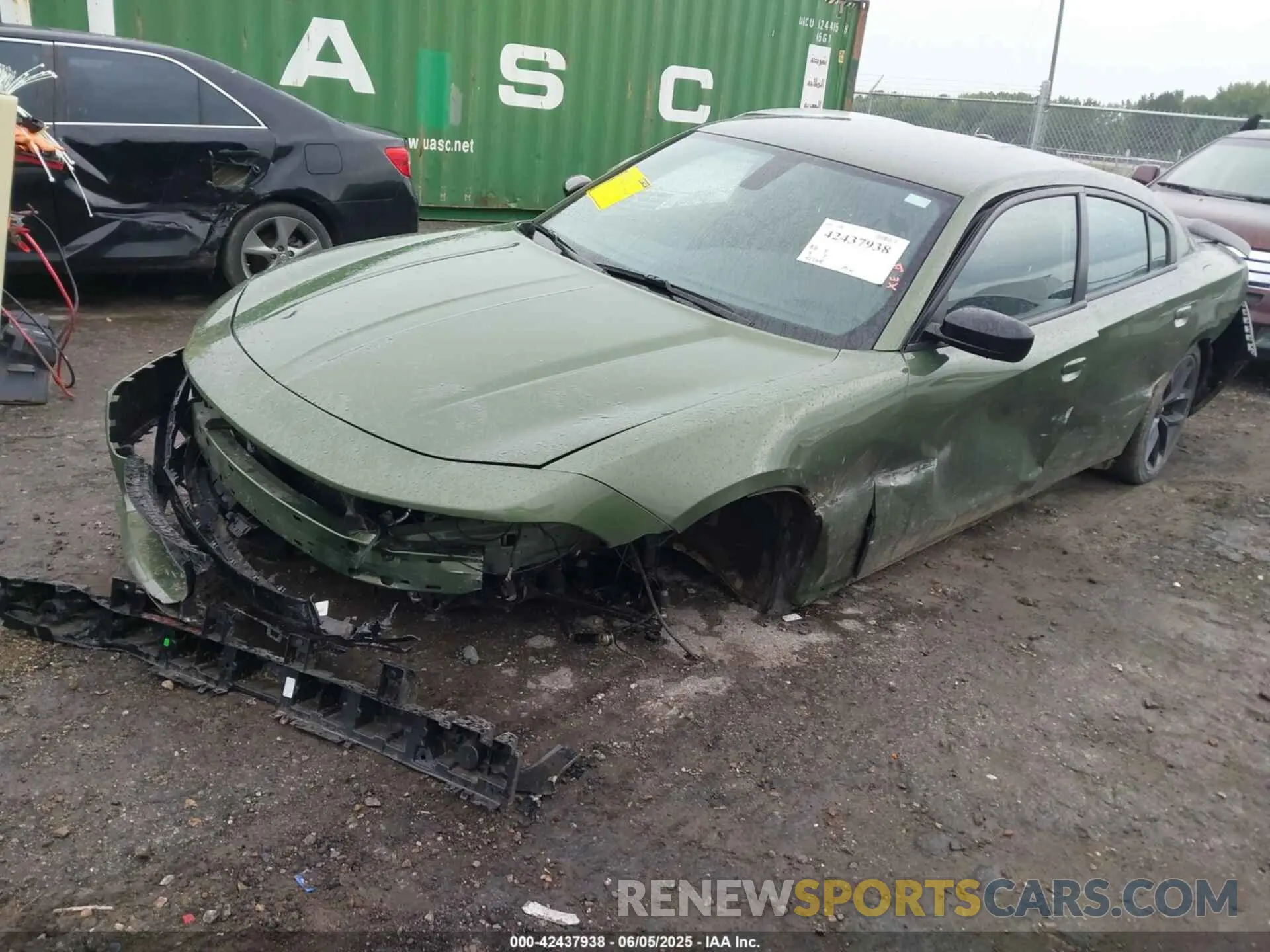 2 Photograph of a damaged car 2C3CDXBG0NH246090 DODGE CHARGER 2022