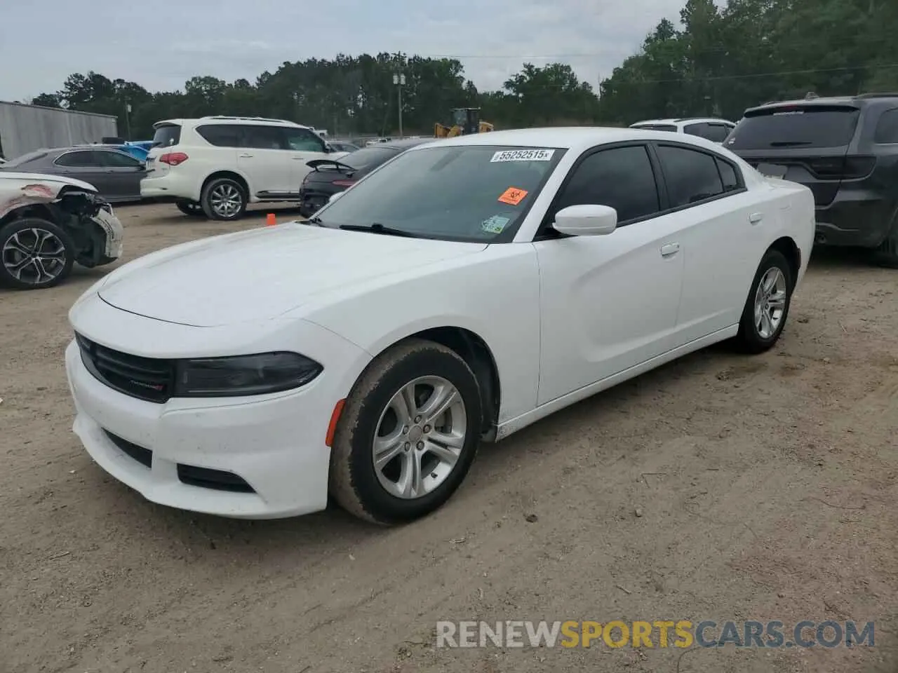 1 Photograph of a damaged car 2C3CDXBG0NH250429 DODGE CHARGER 2022