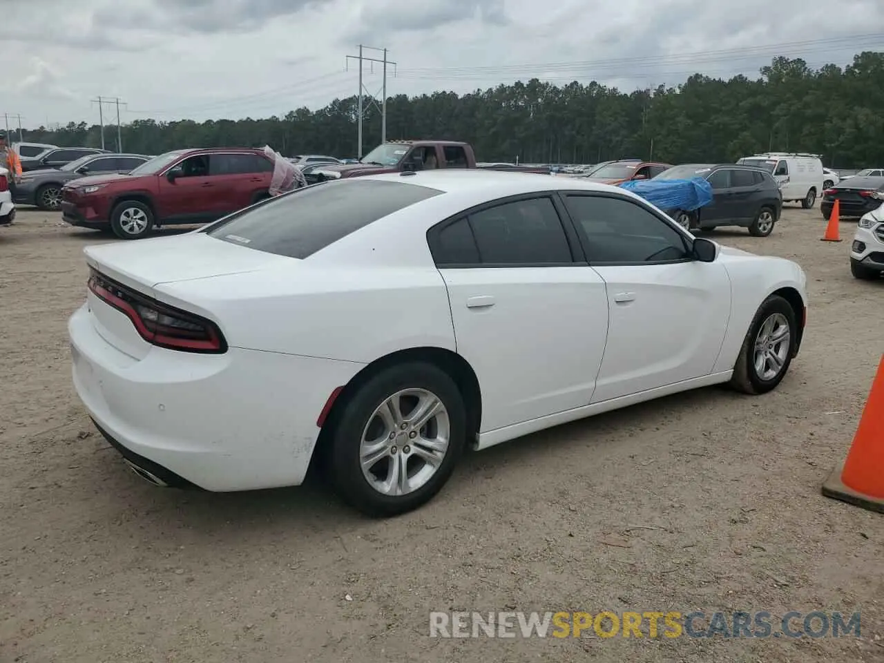 3 Photograph of a damaged car 2C3CDXBG0NH250429 DODGE CHARGER 2022