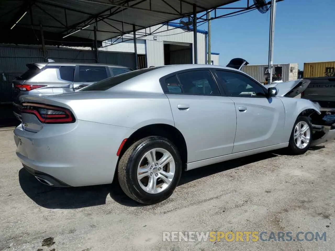 3 Фотография поврежденного автомобиля 2C3CDXBG0NH255937 DODGE CHARGER 2022
