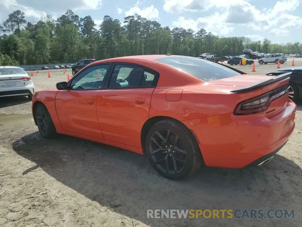2 Photograph of a damaged car 2C3CDXBG1NH126024 DODGE CHARGER 2022