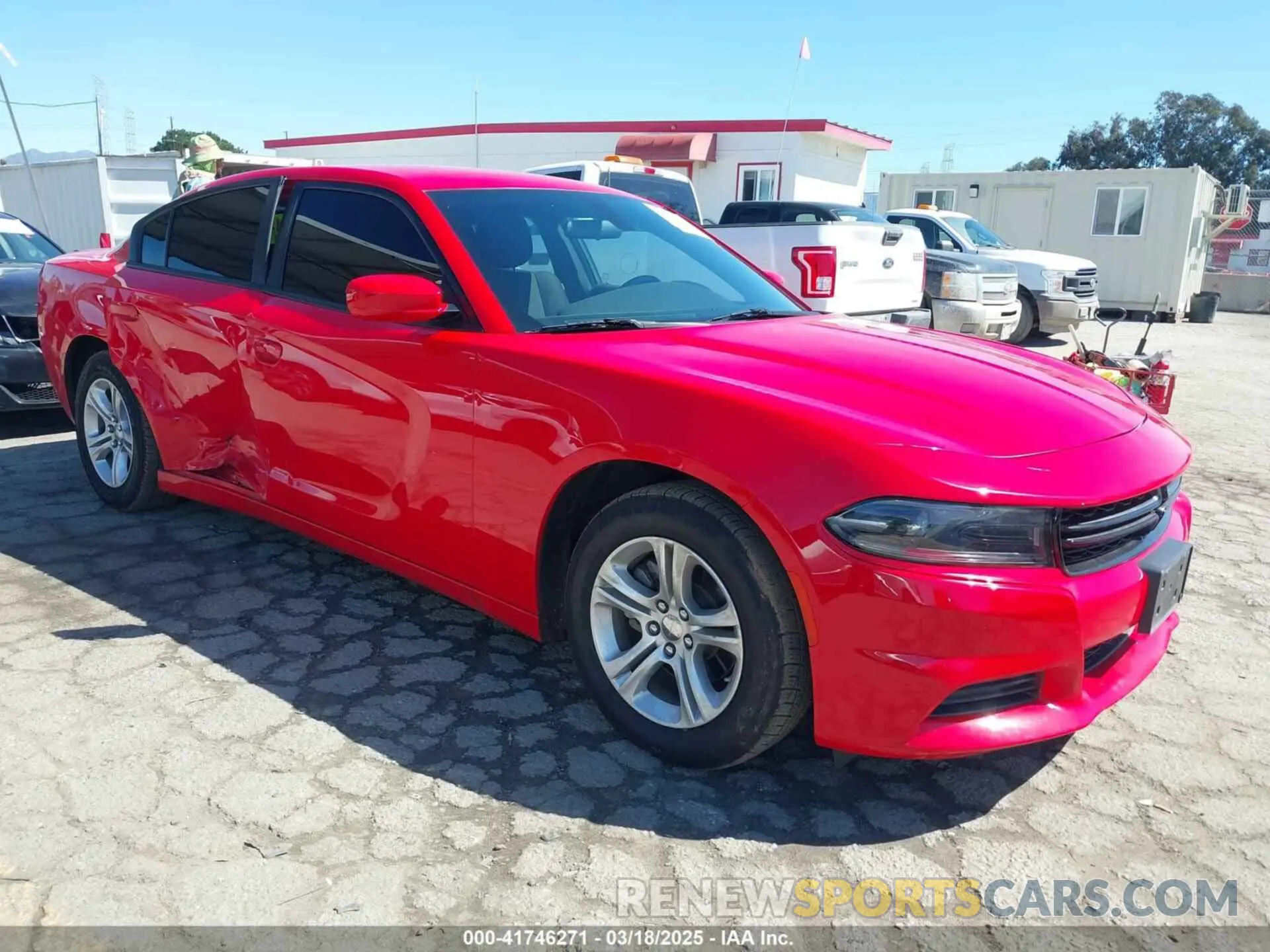 1 Фотография поврежденного автомобиля 2C3CDXBG1NH212532 DODGE CHARGER 2022