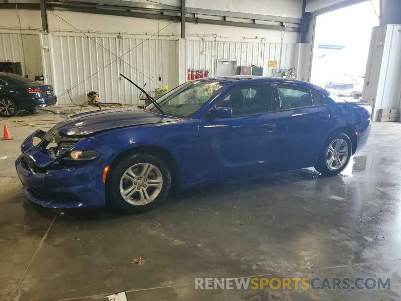 1 Photograph of a damaged car 2C3CDXBG1NH231128 DODGE CHARGER 2022