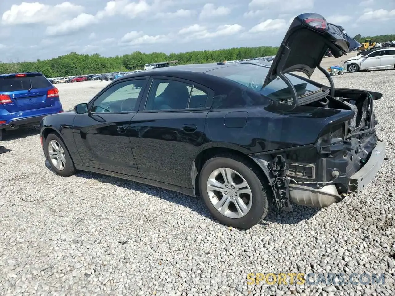 2 Фотография поврежденного автомобиля 2C3CDXBG1NH258927 DODGE CHARGER 2022