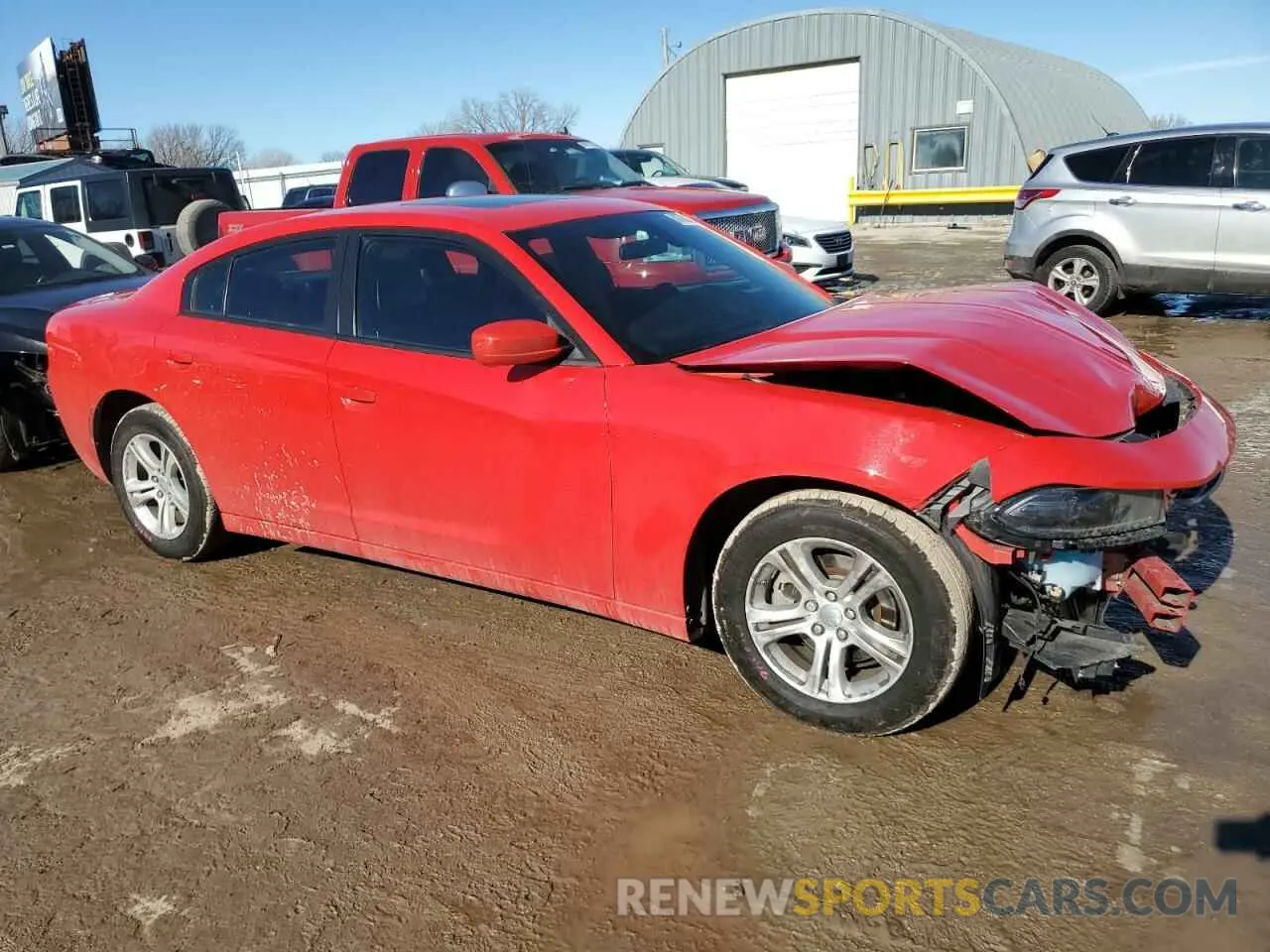4 Фотография поврежденного автомобиля 2C3CDXBG2NH119101 DODGE CHARGER 2022