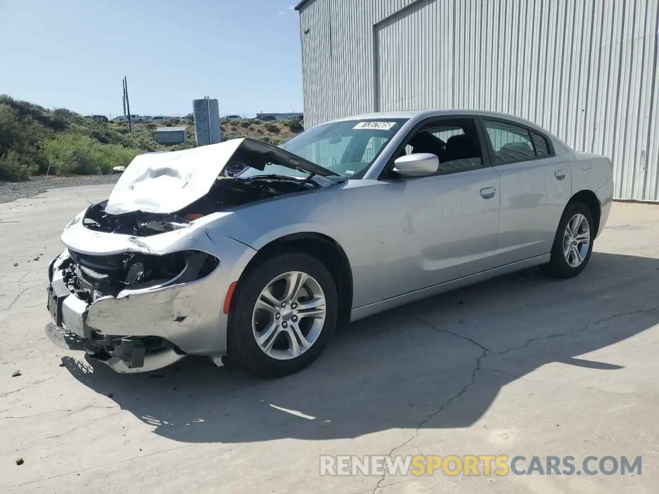 1 Фотография поврежденного автомобиля 2C3CDXBG2NH129398 DODGE CHARGER 2022