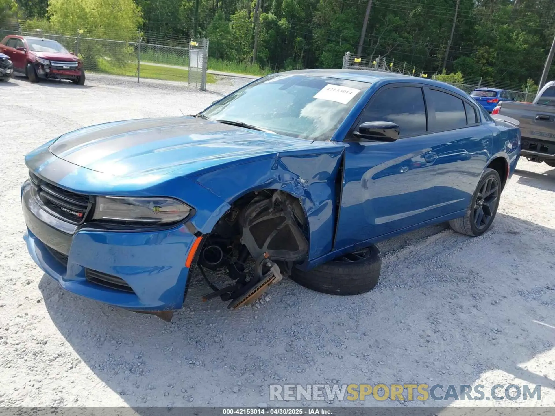 2 Photograph of a damaged car 2C3CDXBG2NH176284 DODGE CHARGER 2022