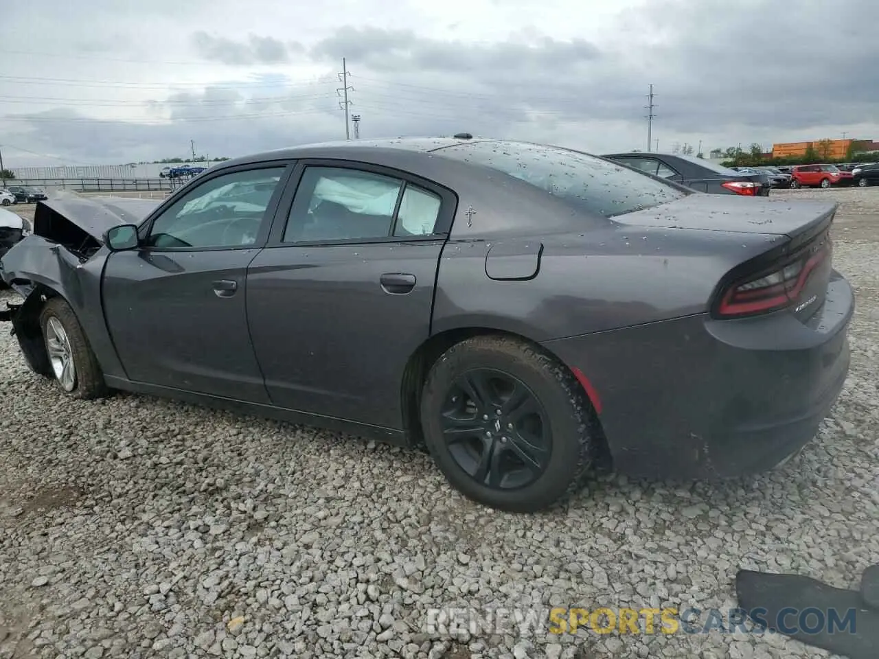2 Photograph of a damaged car 2C3CDXBG2NH179296 DODGE CHARGER 2022