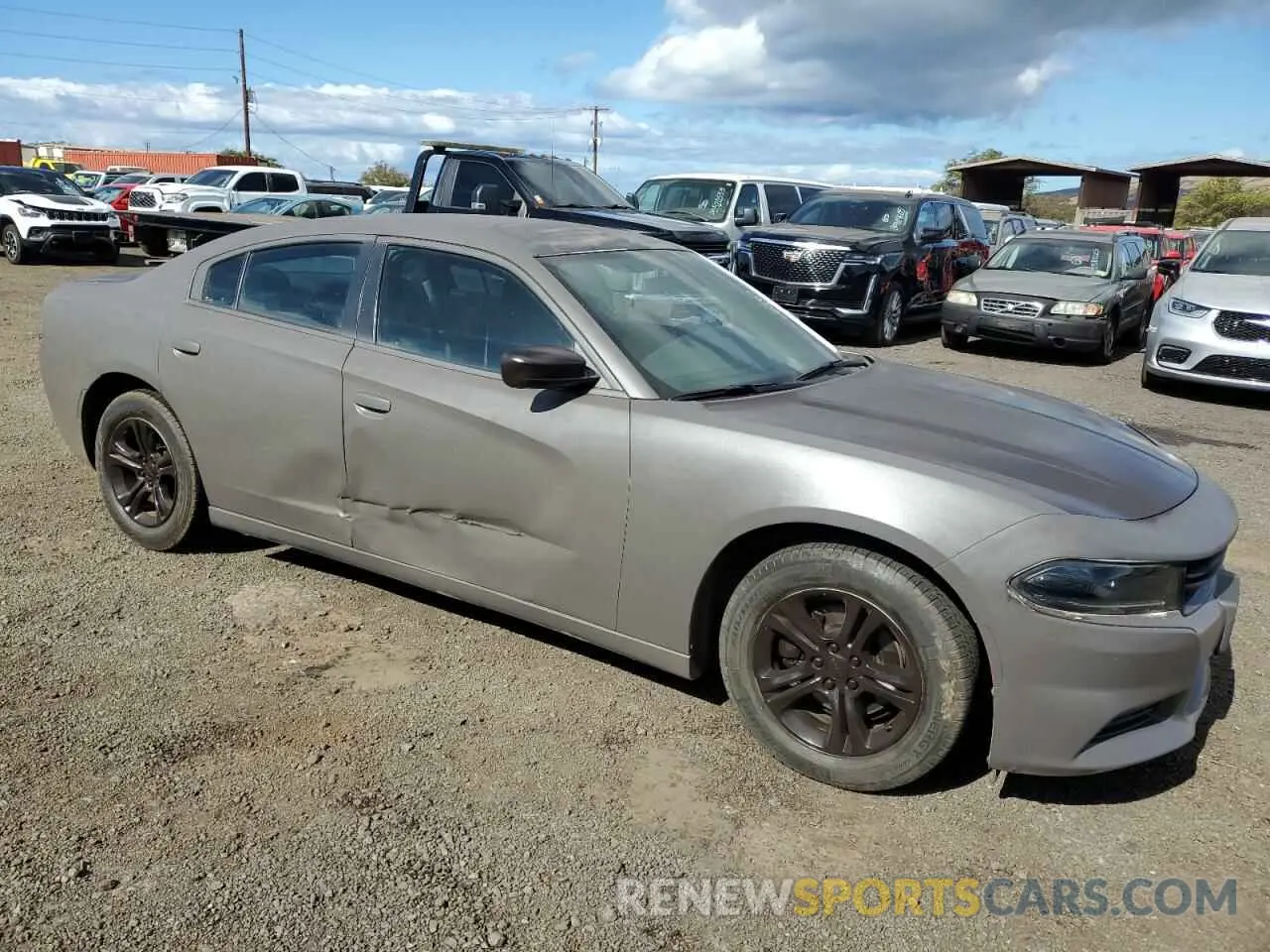 4 Photograph of a damaged car 2C3CDXBG2NH196891 DODGE CHARGER 2022