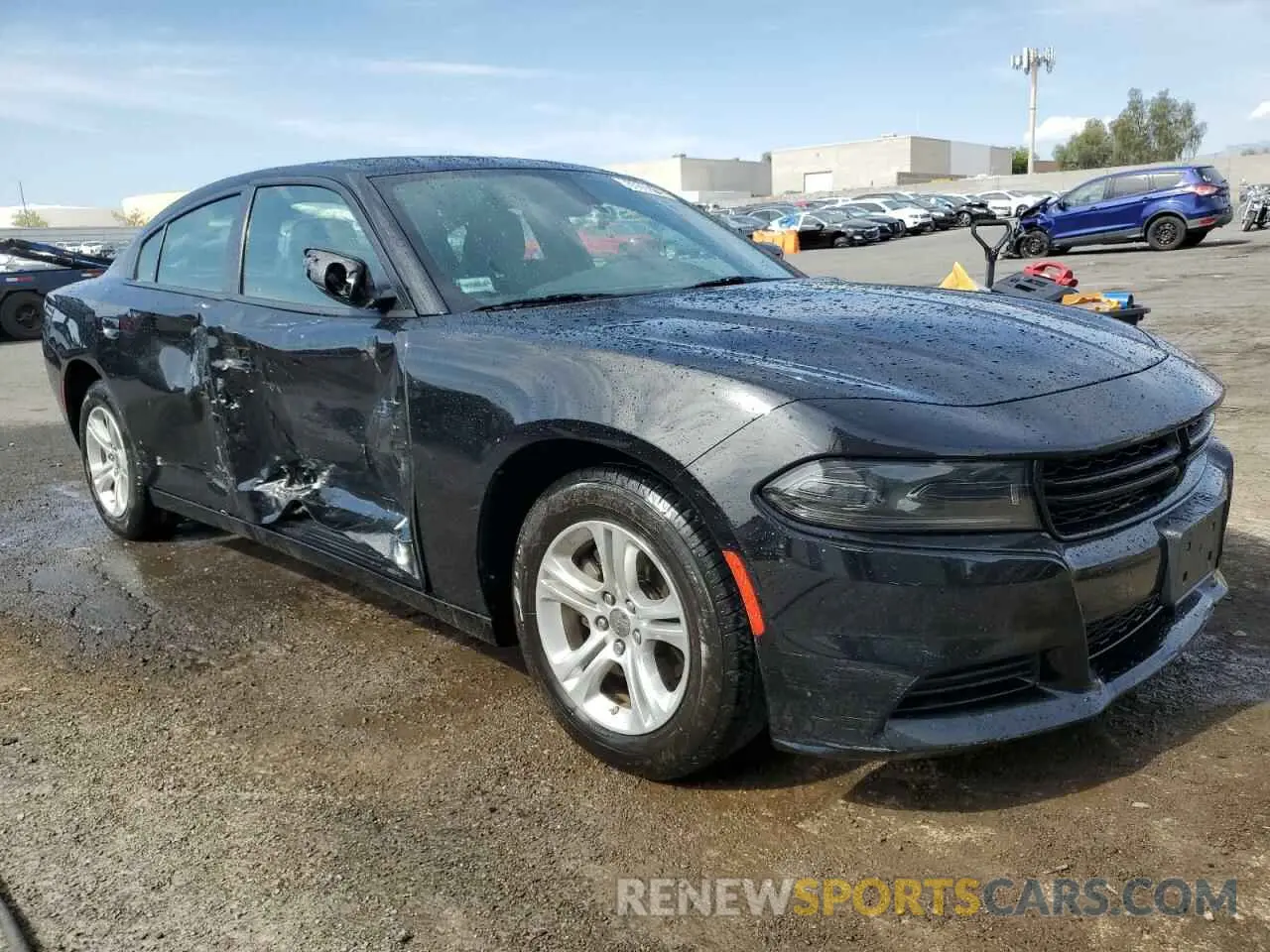 4 Photograph of a damaged car 2C3CDXBG2NH212541 DODGE CHARGER 2022