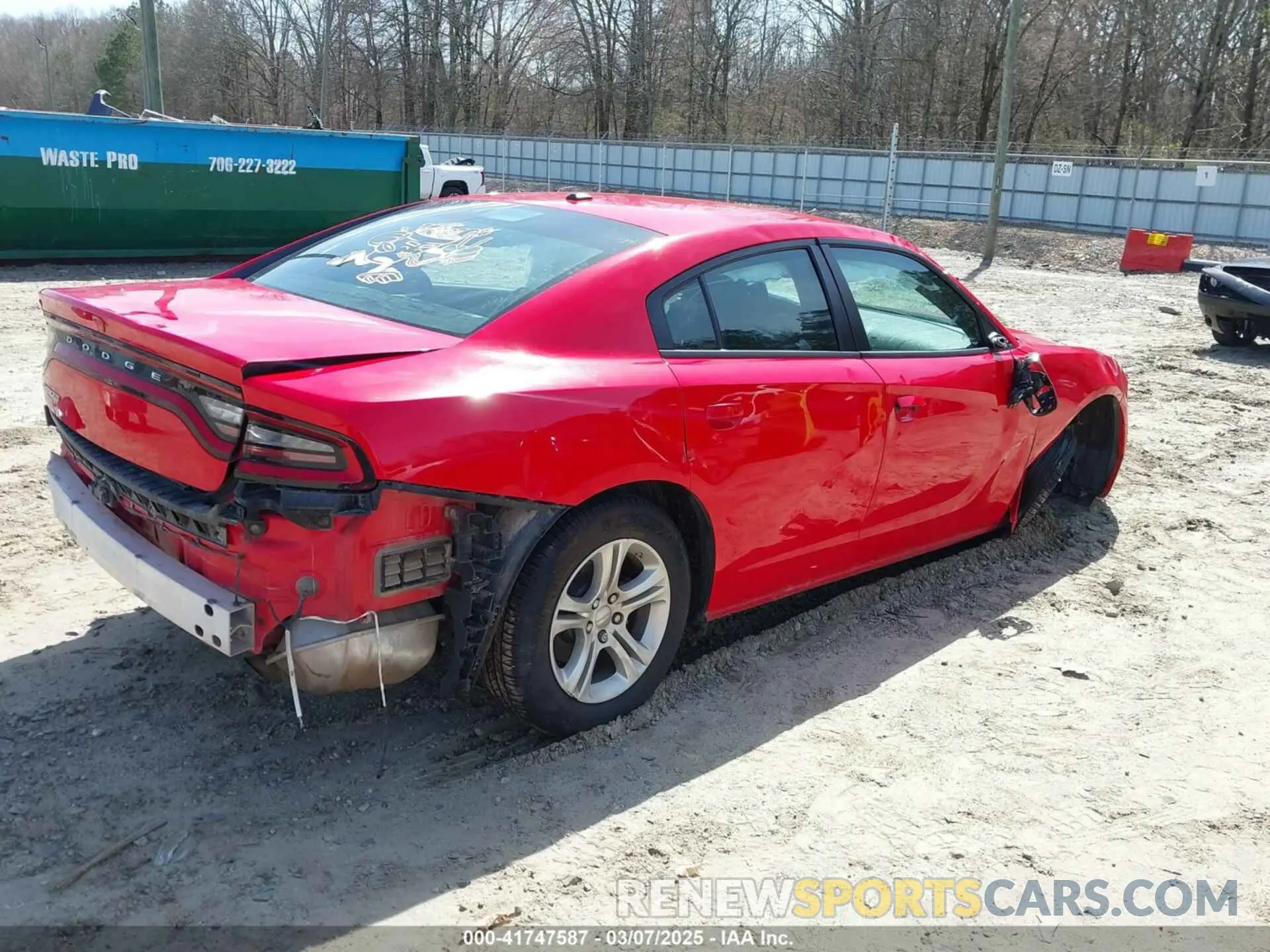 4 Photograph of a damaged car 2C3CDXBG3NH162040 DODGE CHARGER 2022