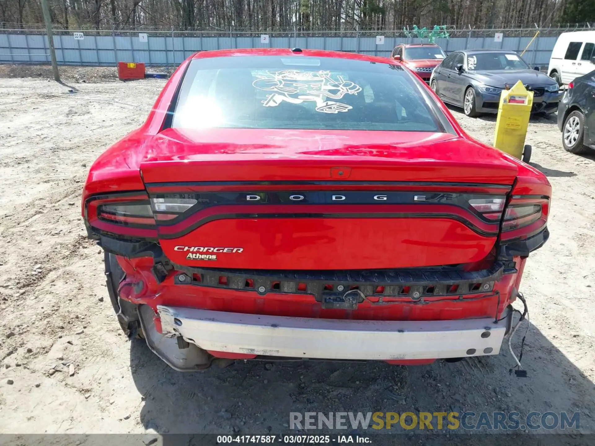 6 Photograph of a damaged car 2C3CDXBG3NH162040 DODGE CHARGER 2022