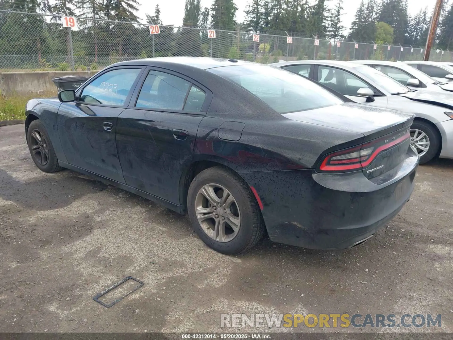 3 Photograph of a damaged car 2C3CDXBG3NH169280 DODGE CHARGER 2022