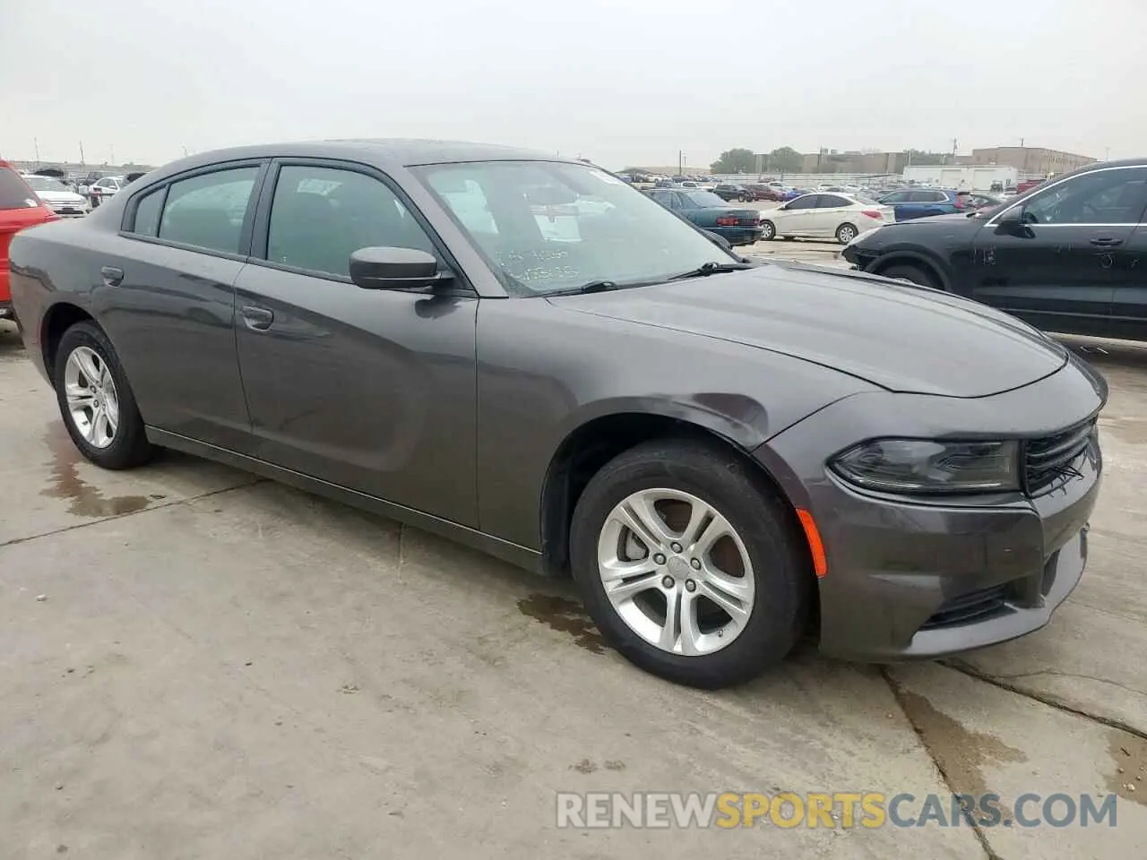 4 Photograph of a damaged car 2C3CDXBG3NH182742 DODGE CHARGER 2022