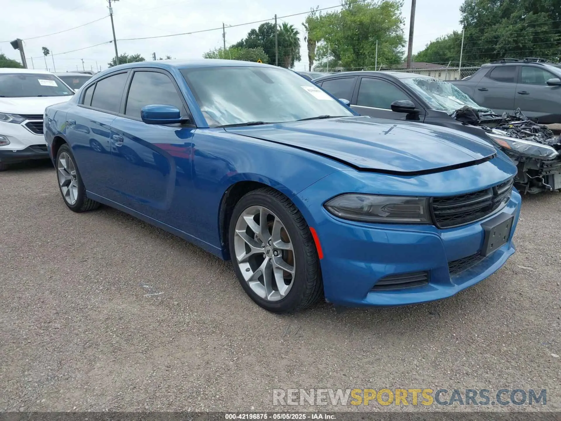 1 Photograph of a damaged car 2C3CDXBG4NH103935 DODGE CHARGER 2022
