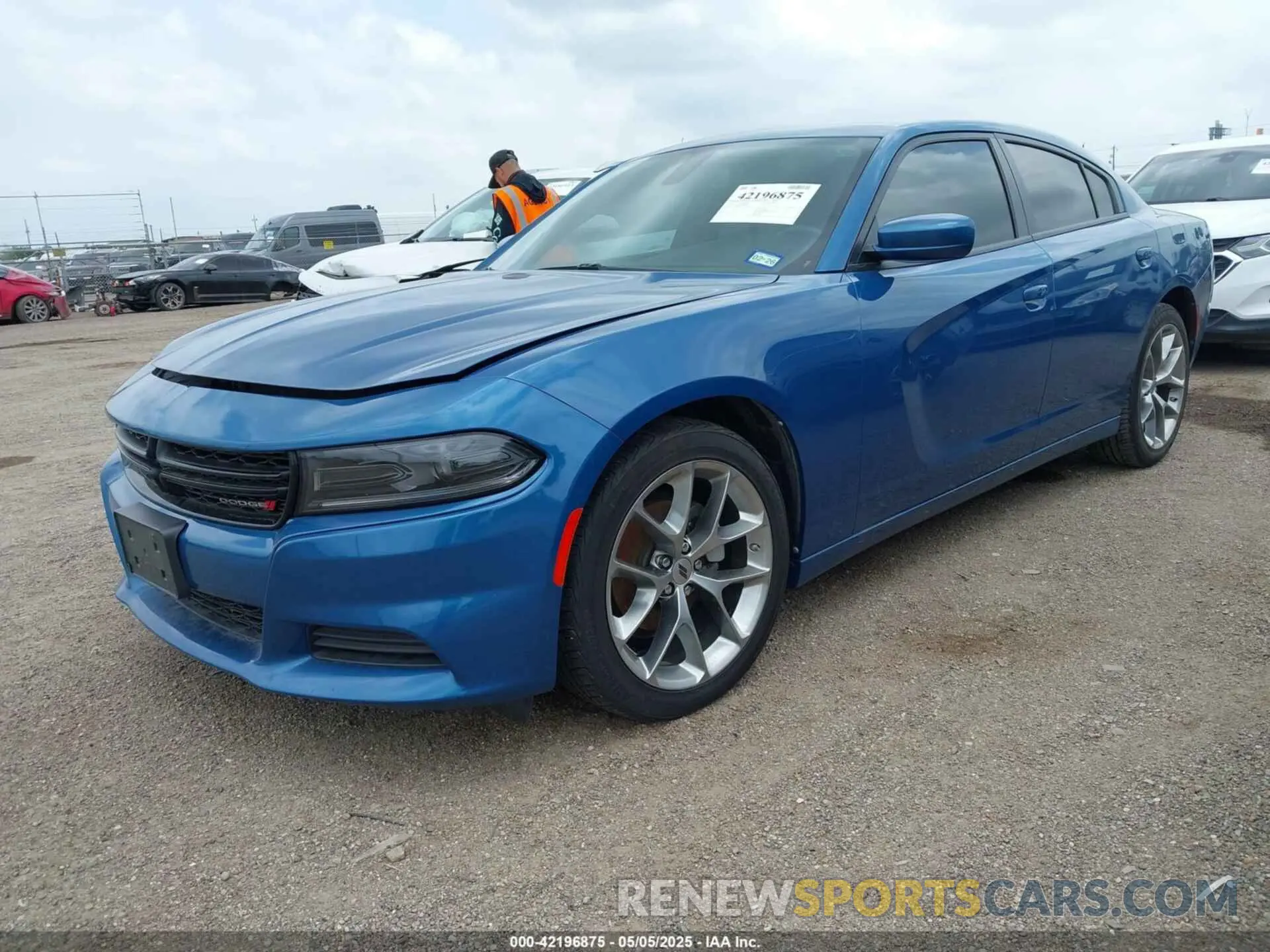 2 Photograph of a damaged car 2C3CDXBG4NH103935 DODGE CHARGER 2022