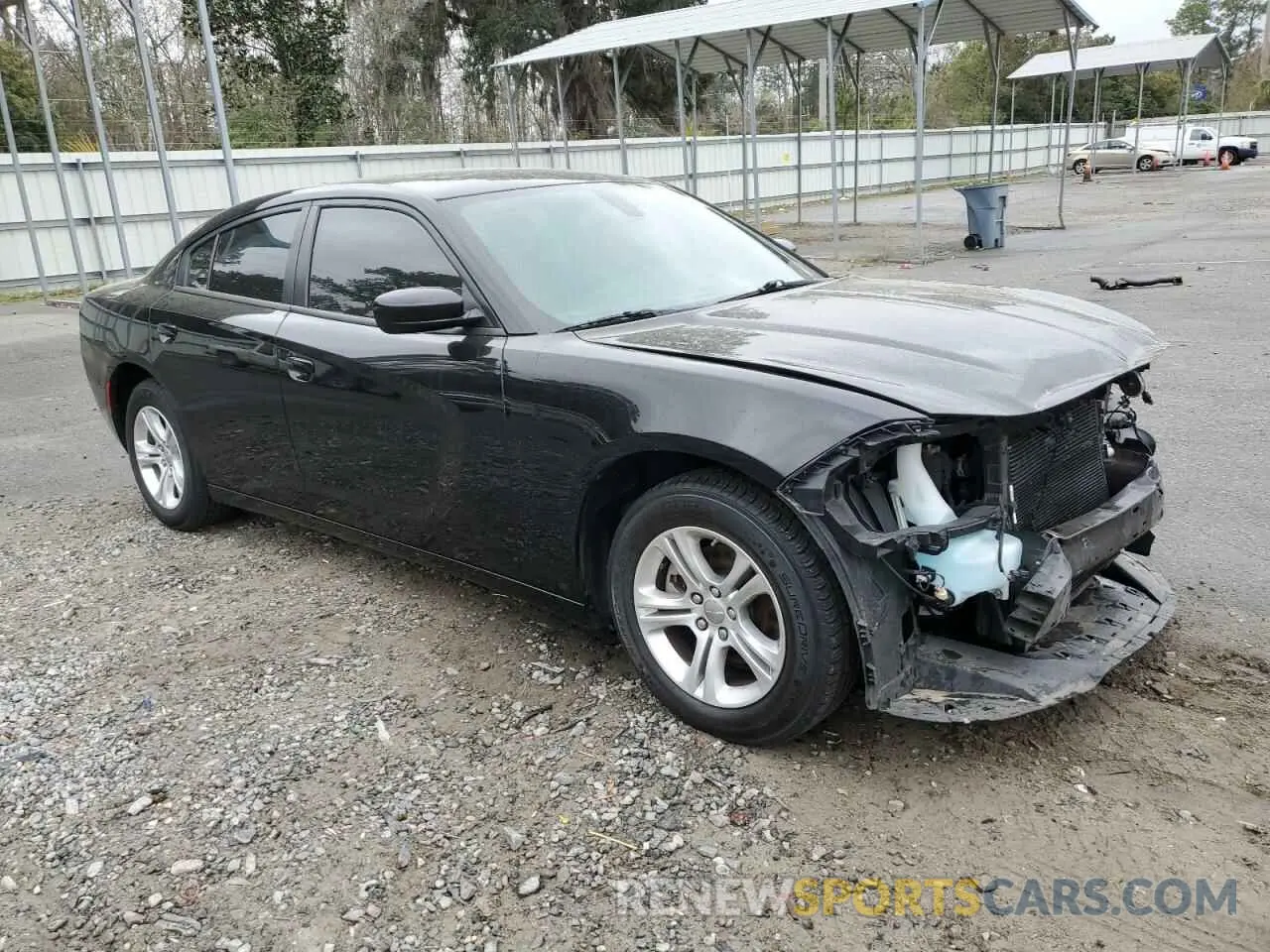4 Фотография поврежденного автомобиля 2C3CDXBG4NH197184 DODGE CHARGER 2022