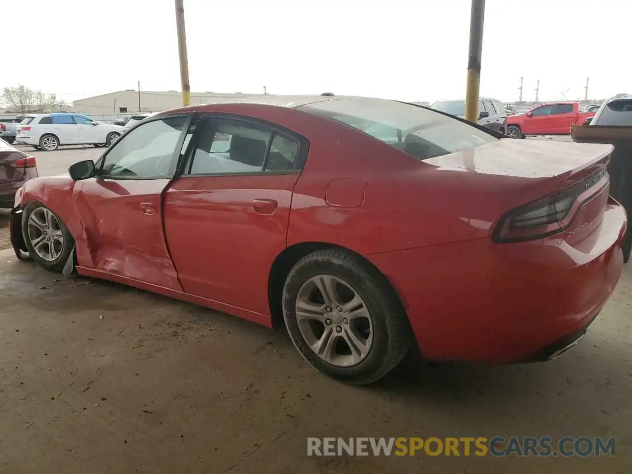 2 Photograph of a damaged car 2C3CDXBG4NH200794 DODGE CHARGER 2022