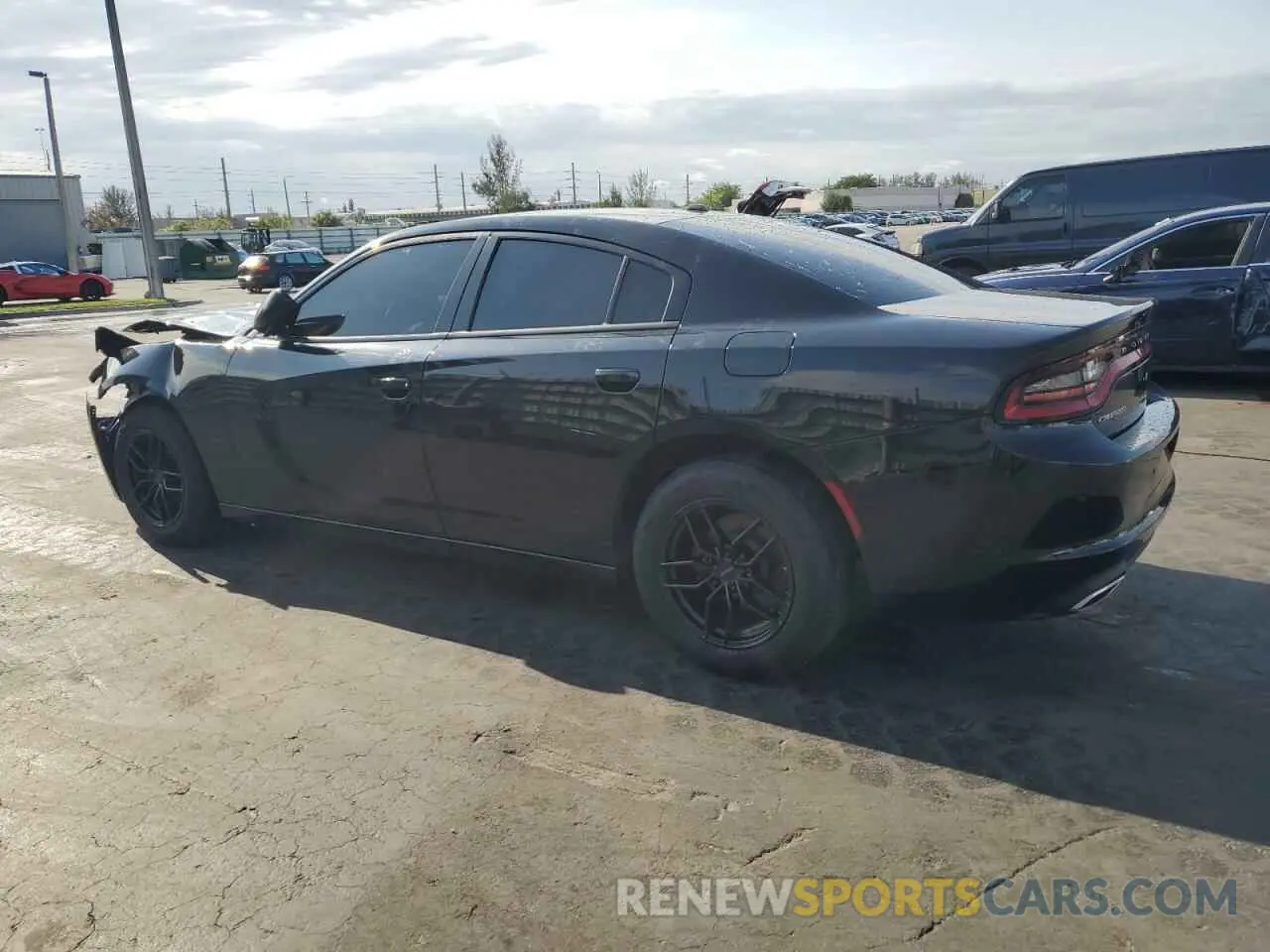 2 Фотография поврежденного автомобиля 2C3CDXBG4NH224514 DODGE CHARGER 2022