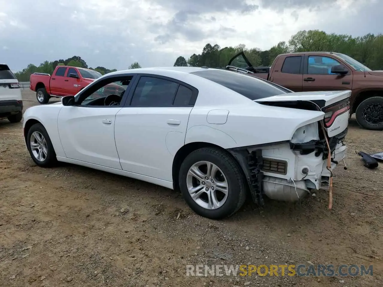 2 Photograph of a damaged car 2C3CDXBG4NH231401 DODGE CHARGER 2022