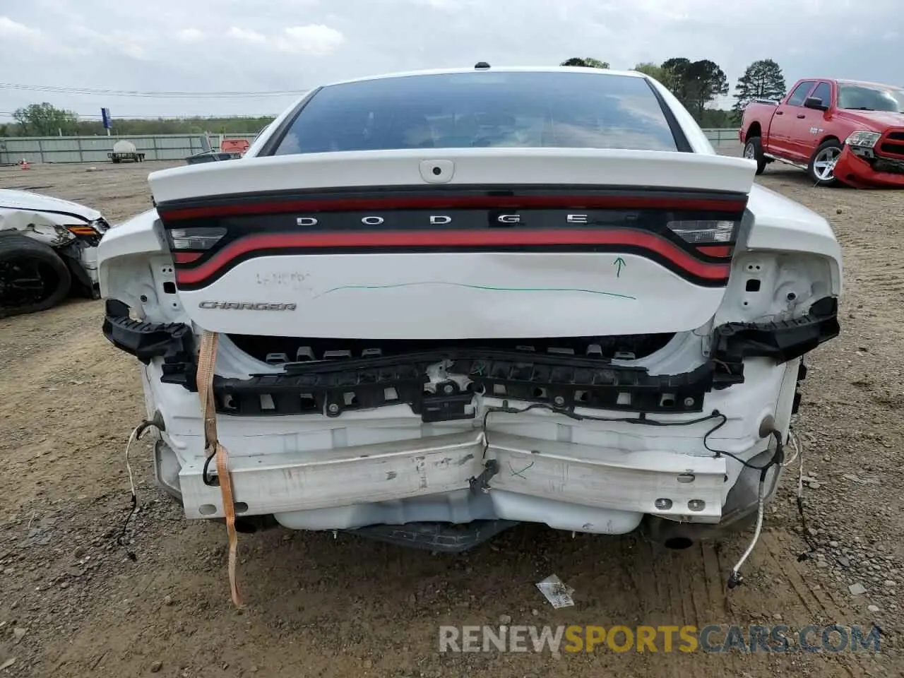 6 Photograph of a damaged car 2C3CDXBG4NH231401 DODGE CHARGER 2022