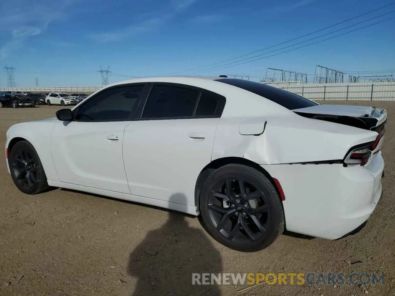 2 Photograph of a damaged car 2C3CDXBG4NH246254 DODGE CHARGER 2022