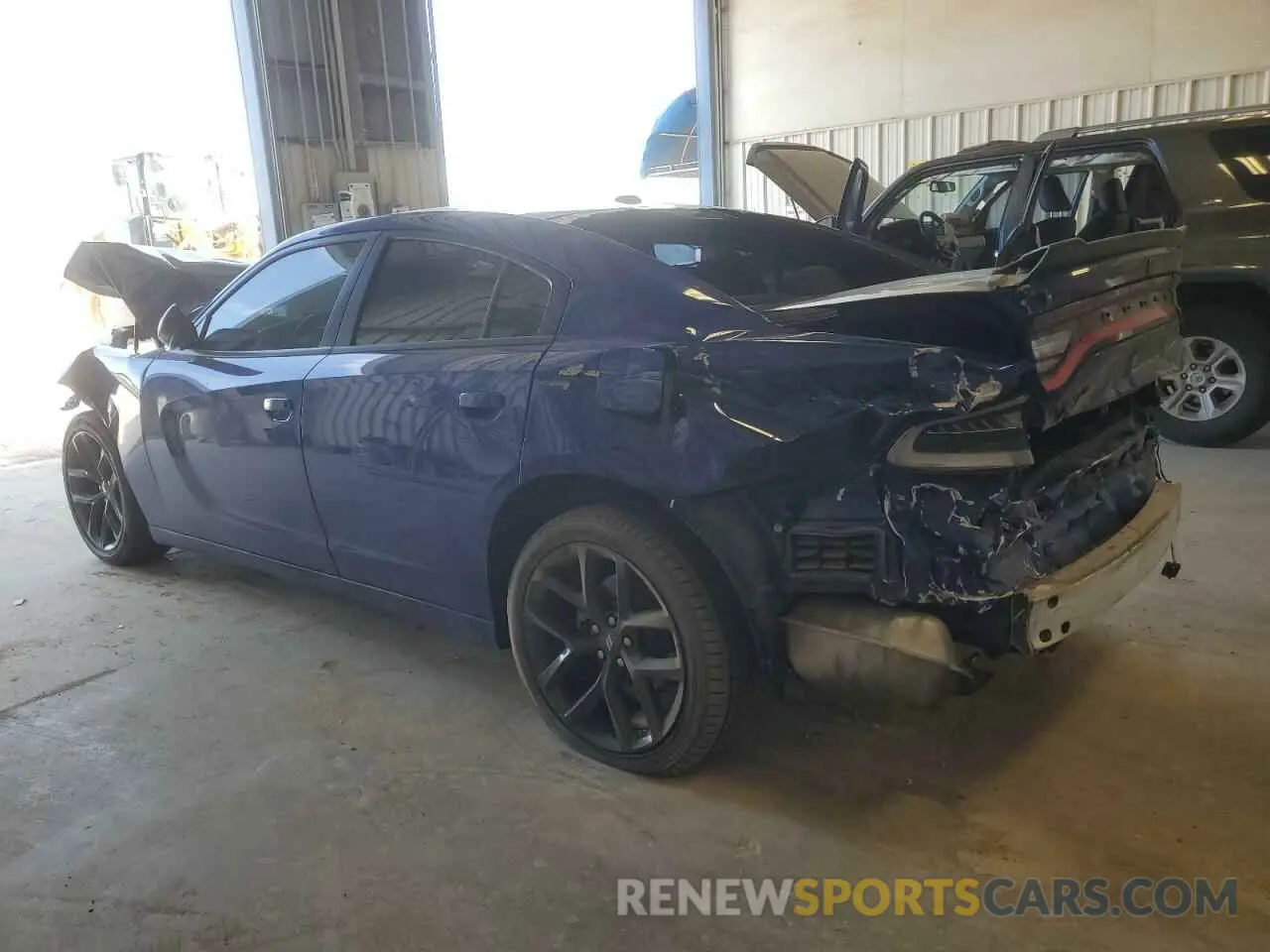 2 Photograph of a damaged car 2C3CDXBG5NH224828 DODGE CHARGER 2022