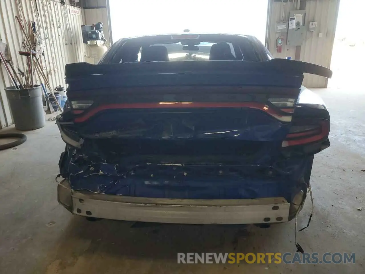 6 Photograph of a damaged car 2C3CDXBG5NH224828 DODGE CHARGER 2022