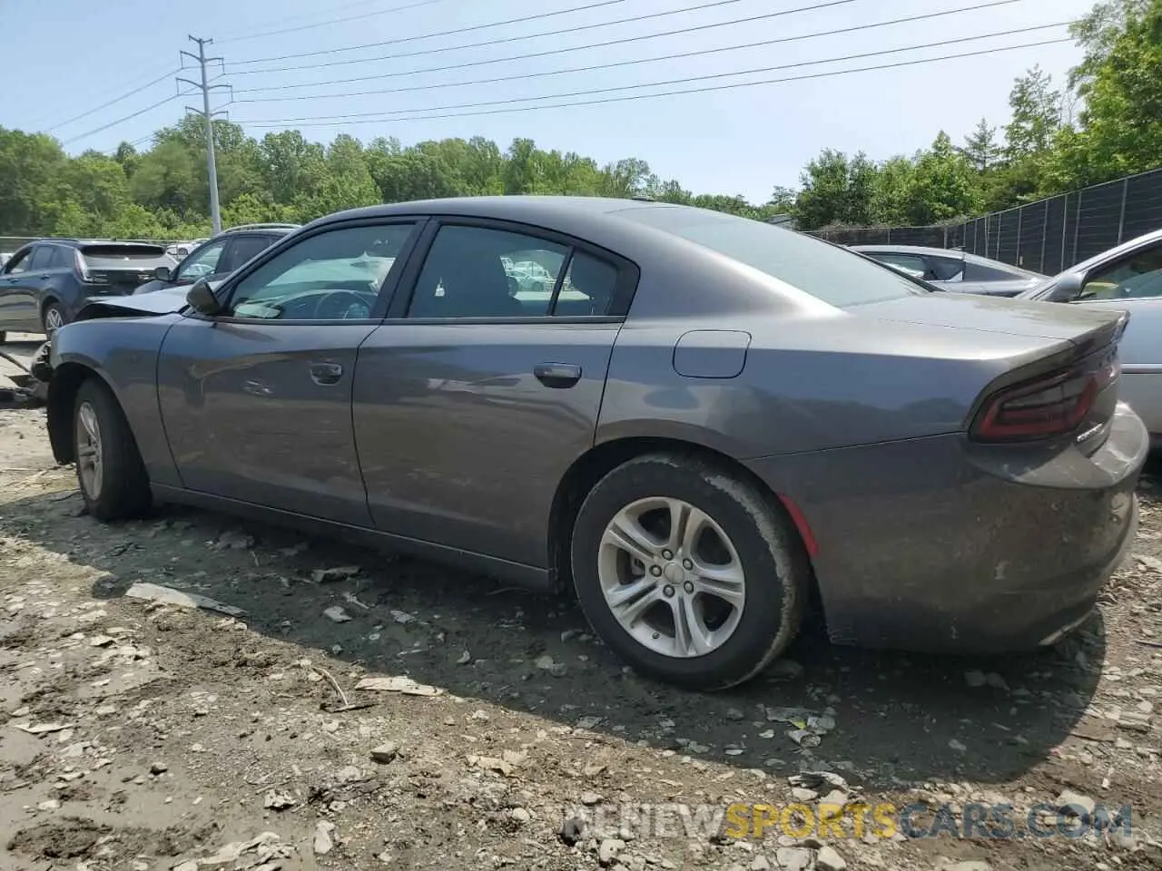 2 Photograph of a damaged car 2C3CDXBG5NH234629 DODGE CHARGER 2022