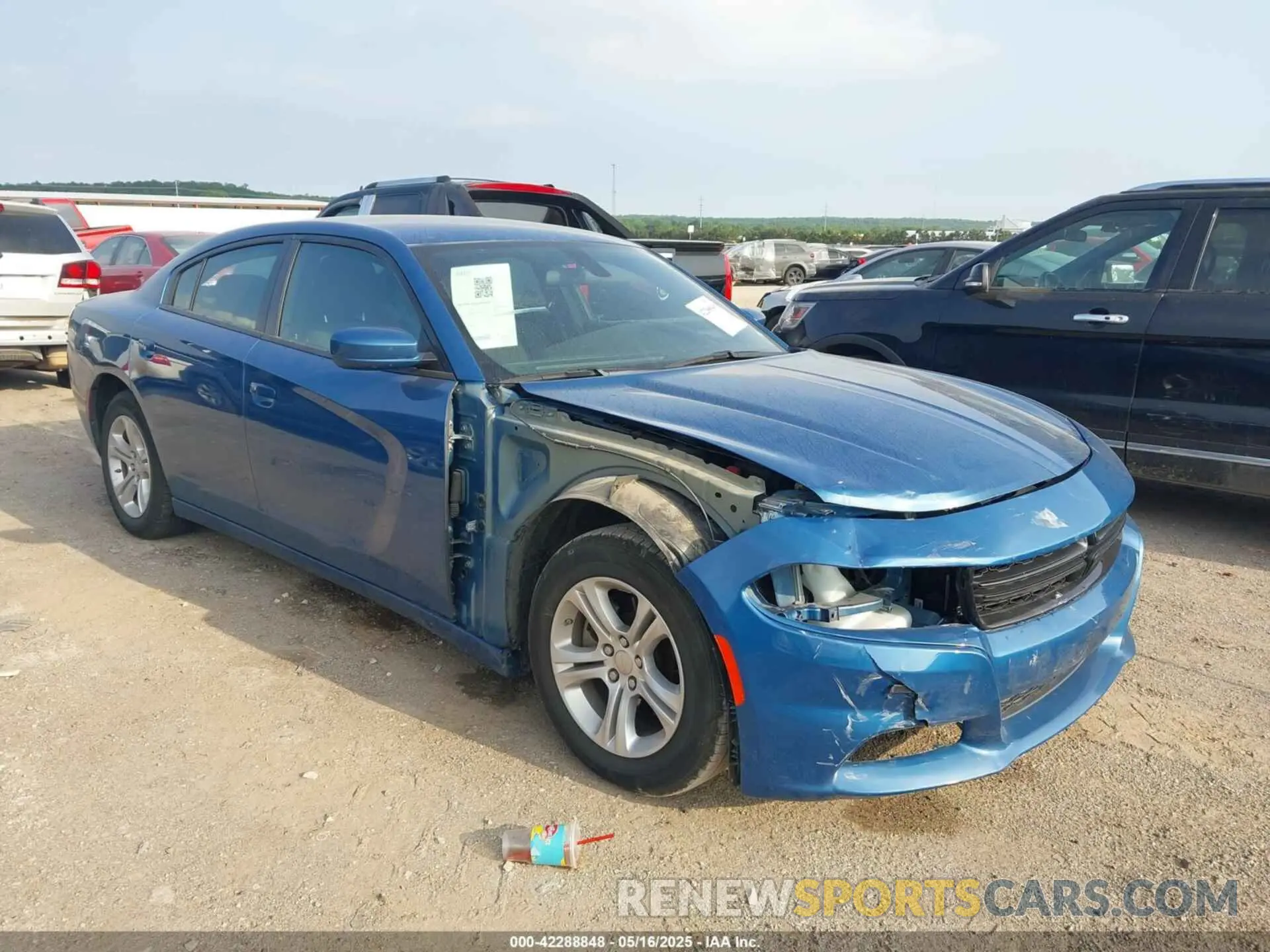 1 Фотография поврежденного автомобиля 2C3CDXBG5NH259076 DODGE CHARGER 2022