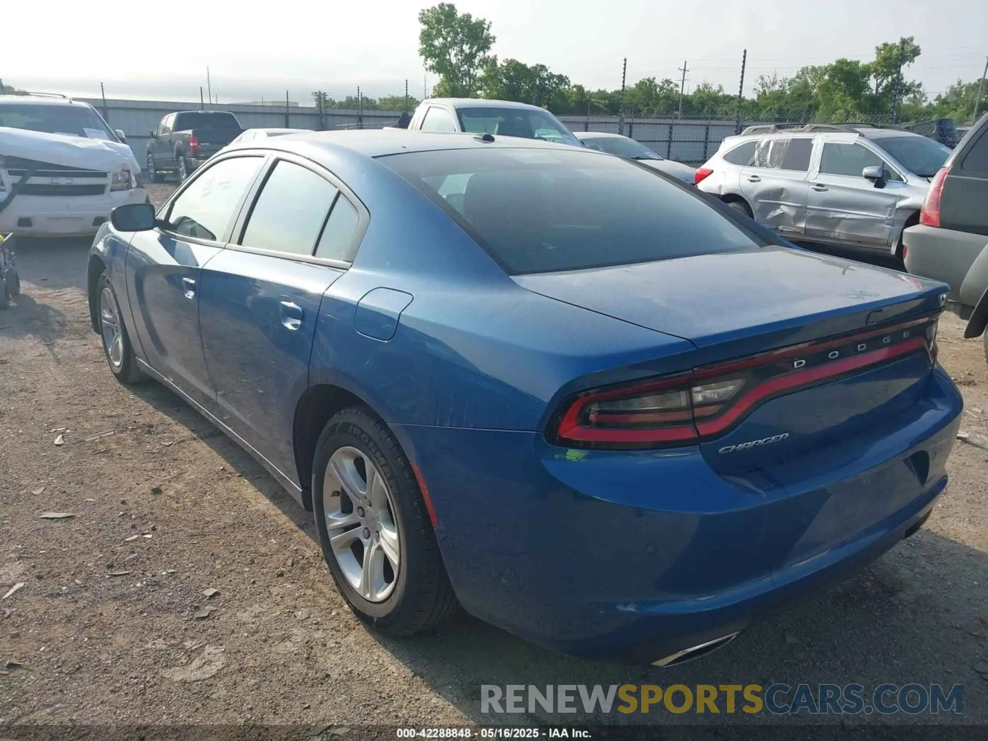 3 Фотография поврежденного автомобиля 2C3CDXBG5NH259076 DODGE CHARGER 2022