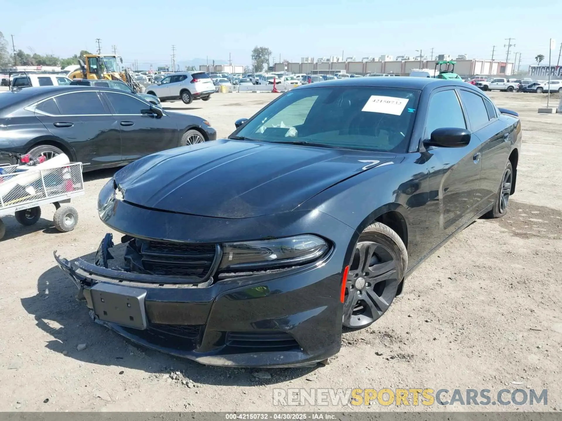 2 Photograph of a damaged car 2C3CDXBG6NH105959 DODGE CHARGER 2022